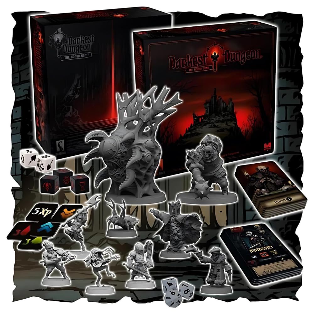 ダーケストダンジョン ボードゲーム  コアゲーム＋拡張 4点セット 未開封あり Amazon.com: Darkest Dungeon: The Board Game – Board Game by